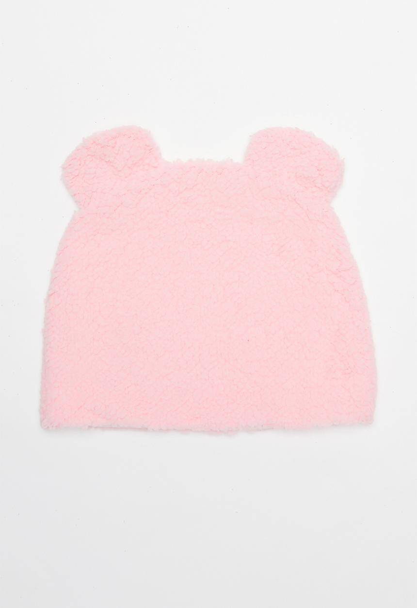 UP Baby - Baby bear beanie - pink