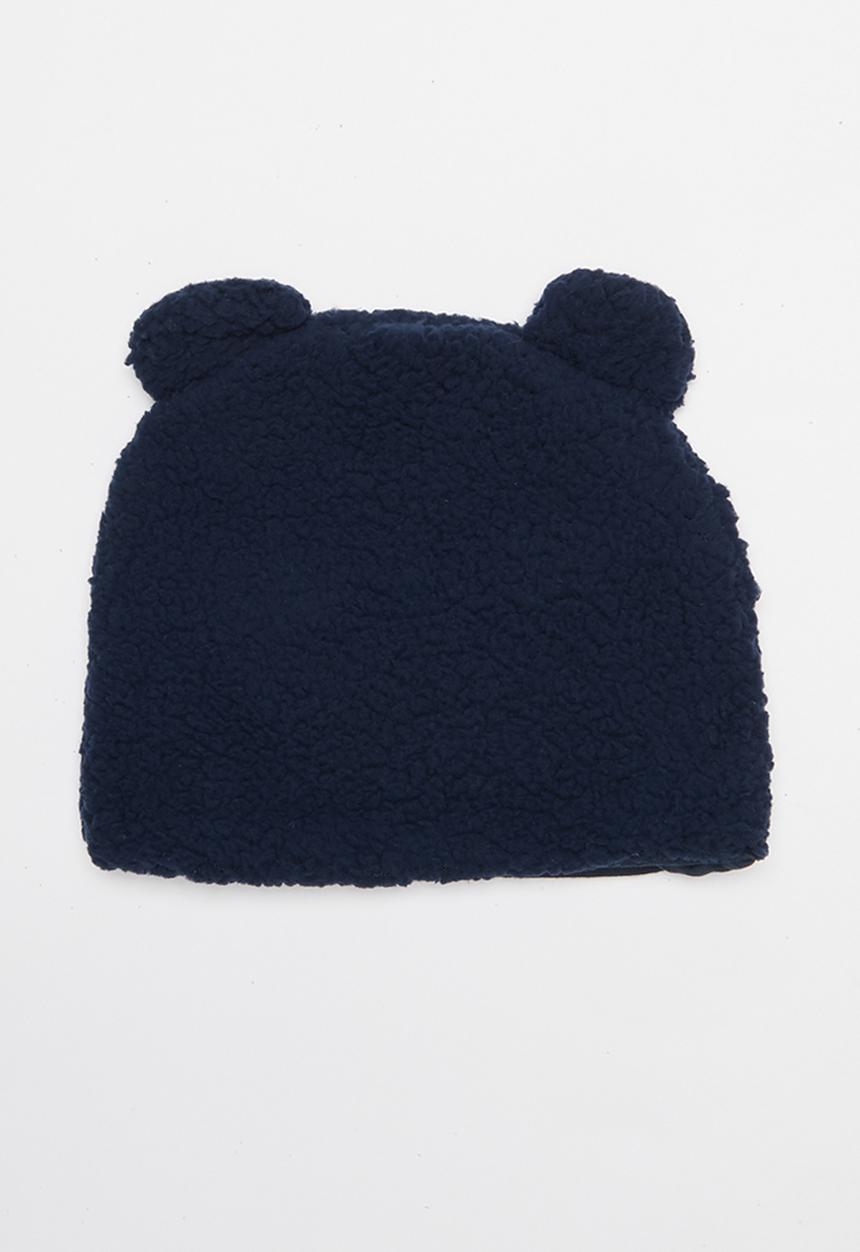 UP Baby - Baby bear beanie - navy
