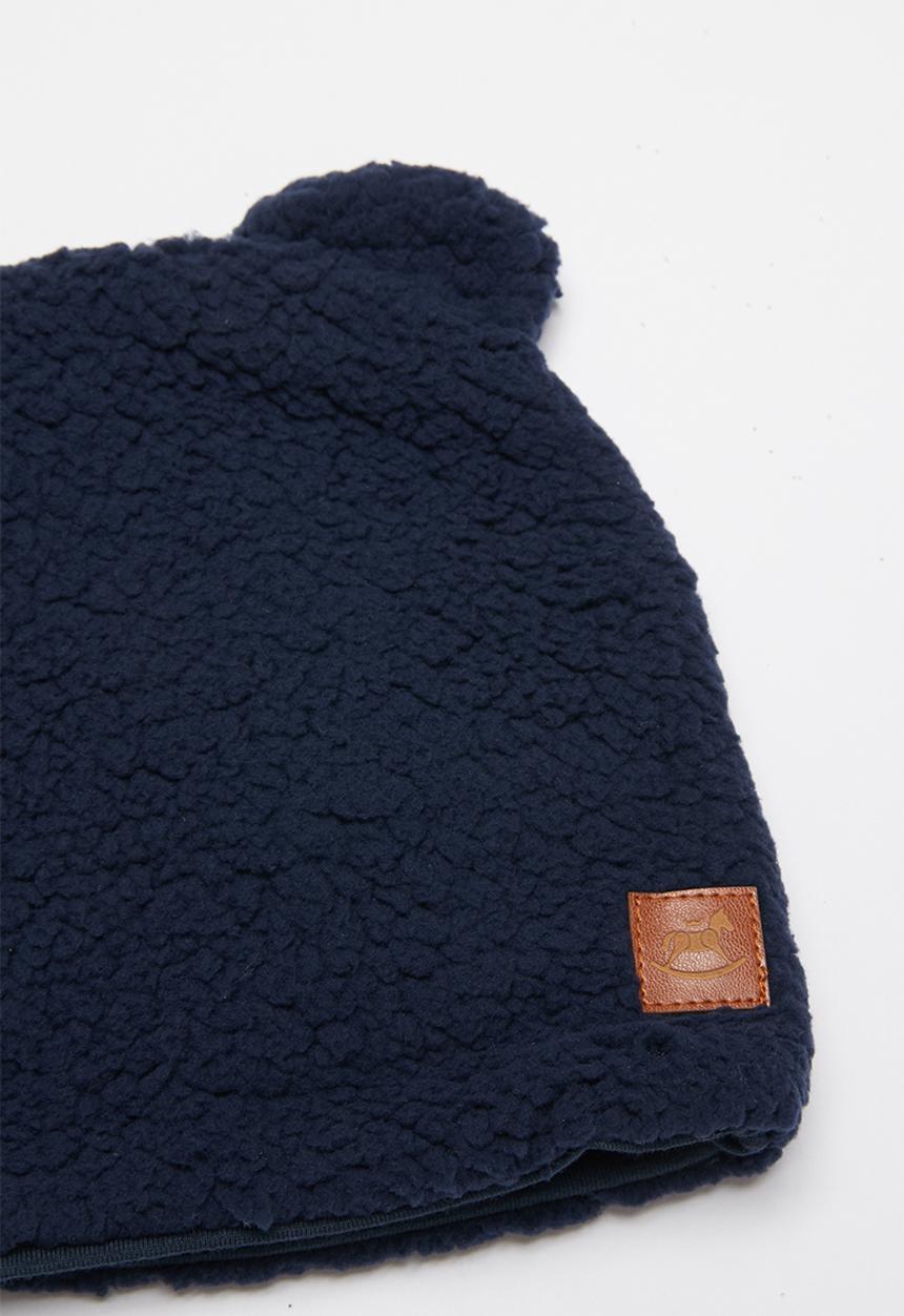 UP Baby - Baby bear beanie - navy