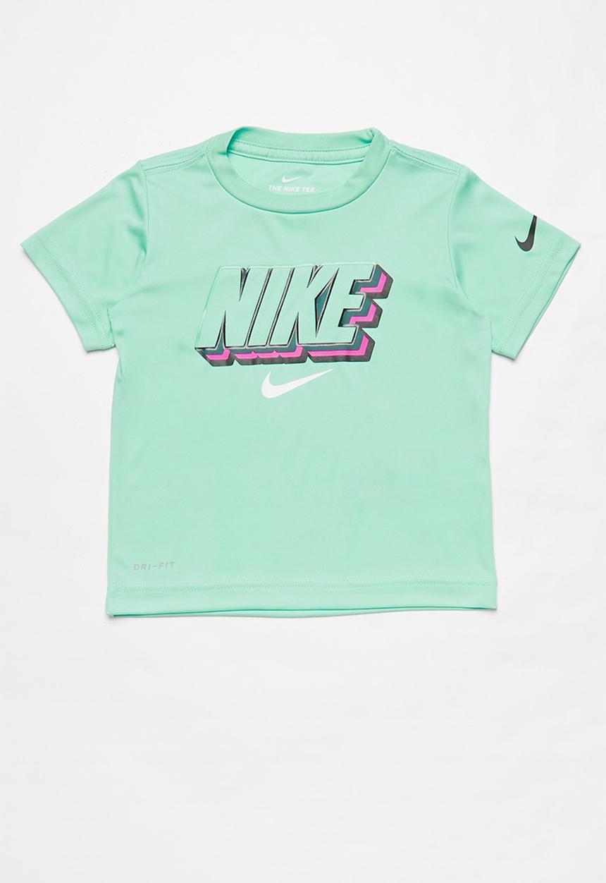 Nike - Nike block knockout ss tee - emerald rise