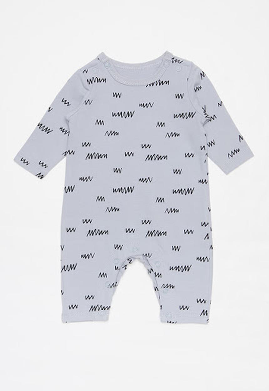 Cotton On - 2 Pack snap romper - pink & grey 