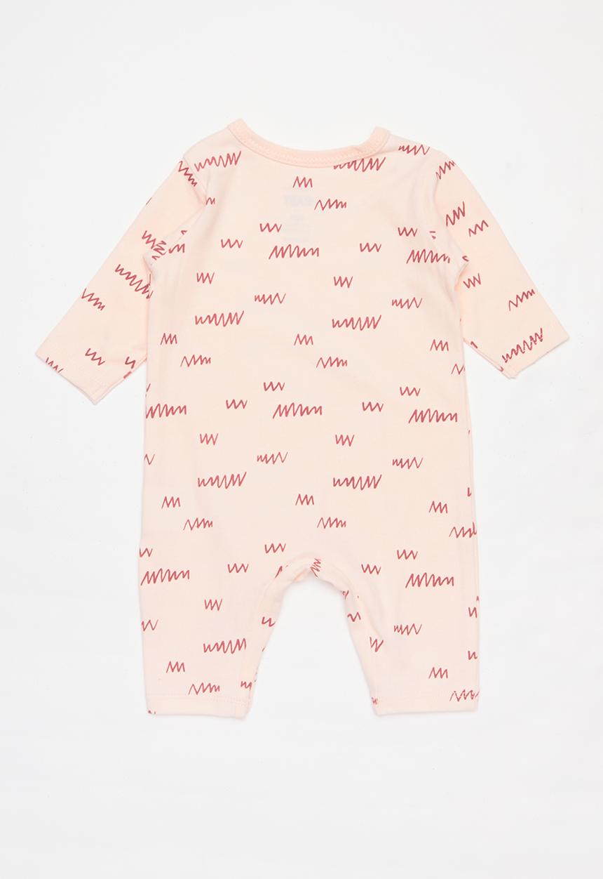 Cotton On - 2 Pack snap romper - pink & grey 