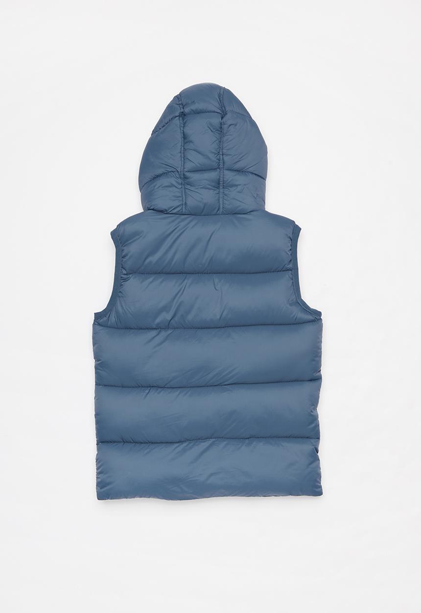Cotton On - Billie puffer vest - blue