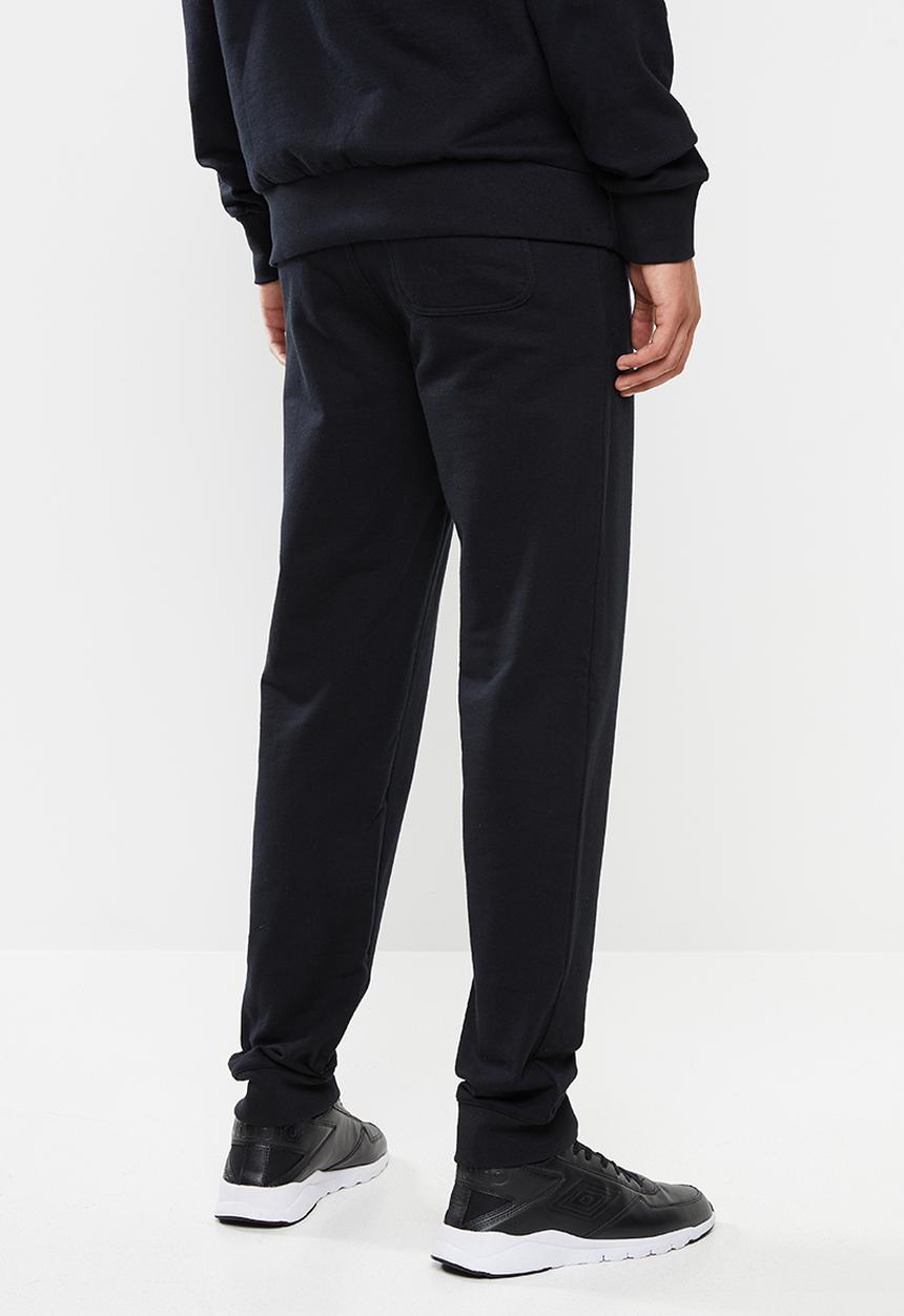 DC - Side print jogger - black