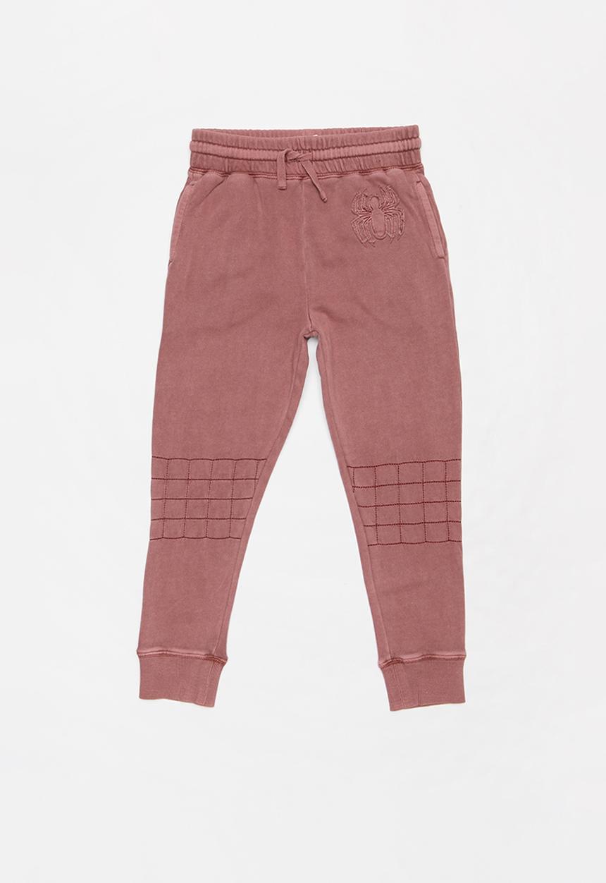 Cotton On - License slouch trackpant - berry