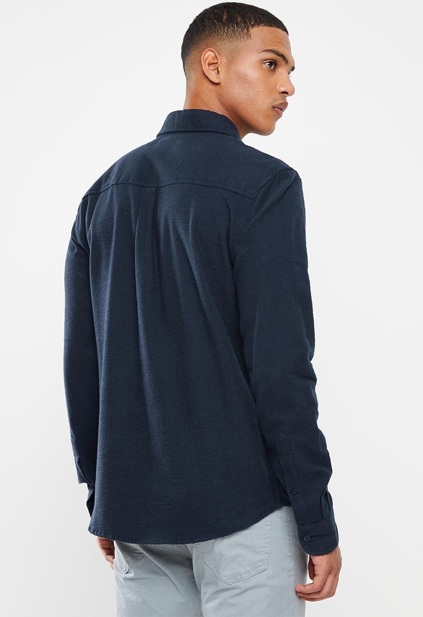 JEEP - Dapper flannel shirt - navy