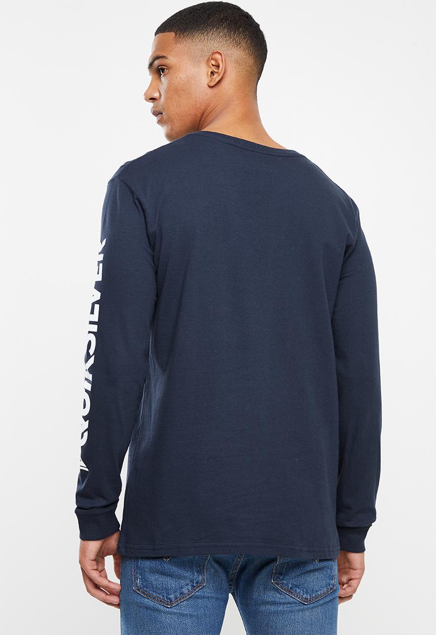 Quiksilver - Comp logo tee - navy