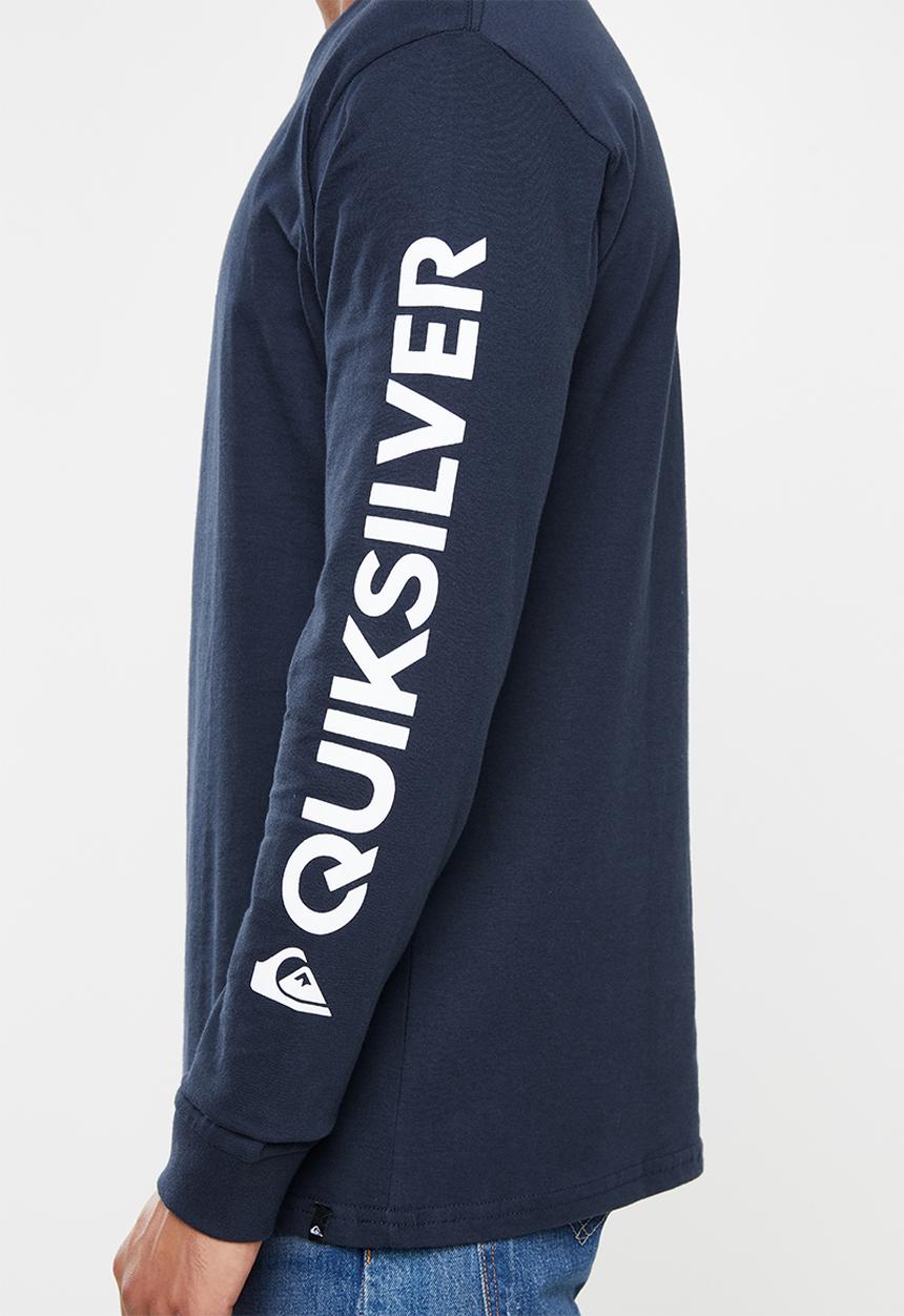 Quiksilver - Comp logo tee - navy