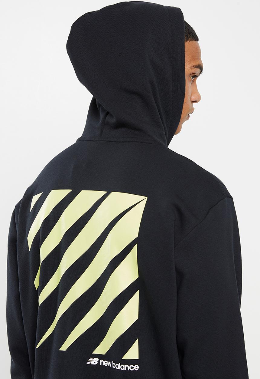 New Balance  - Optiks hoodie - black