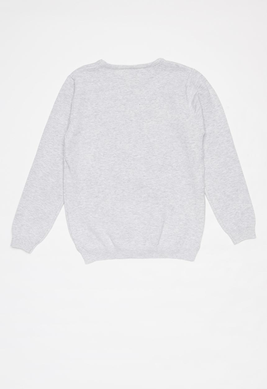 Pop Candy - Heart crewneck - grey