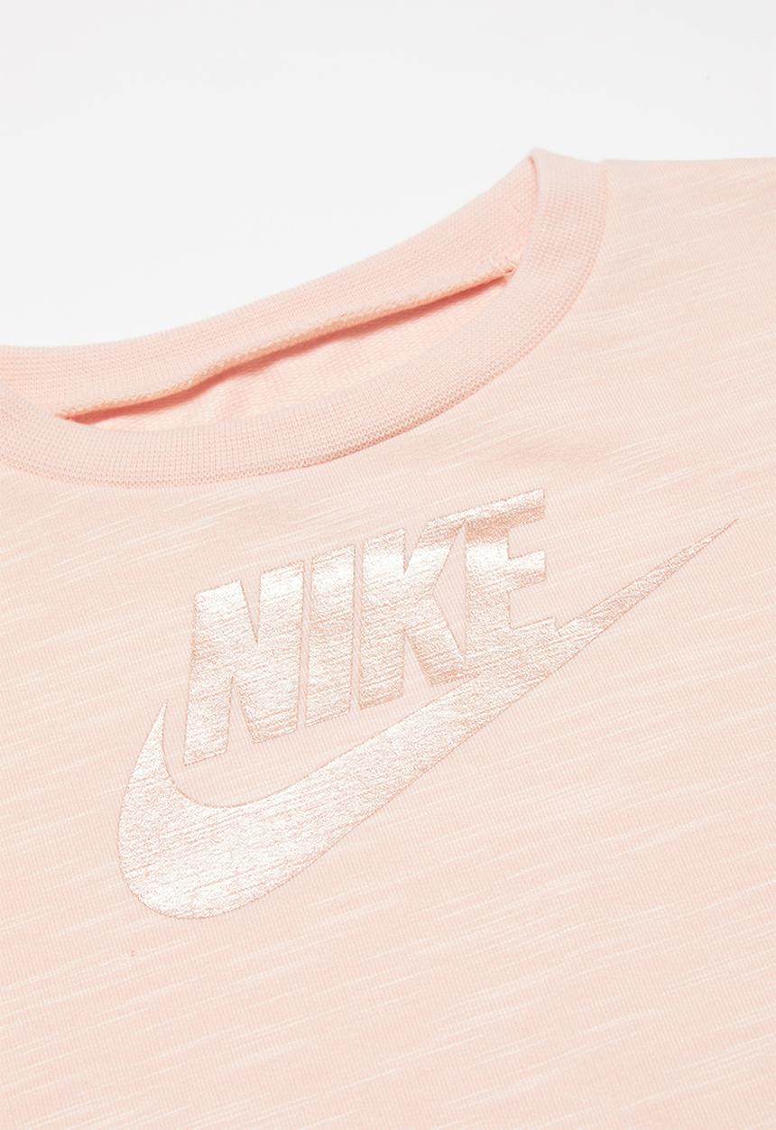 Nike - Nike multi shine legging set - pink & grey