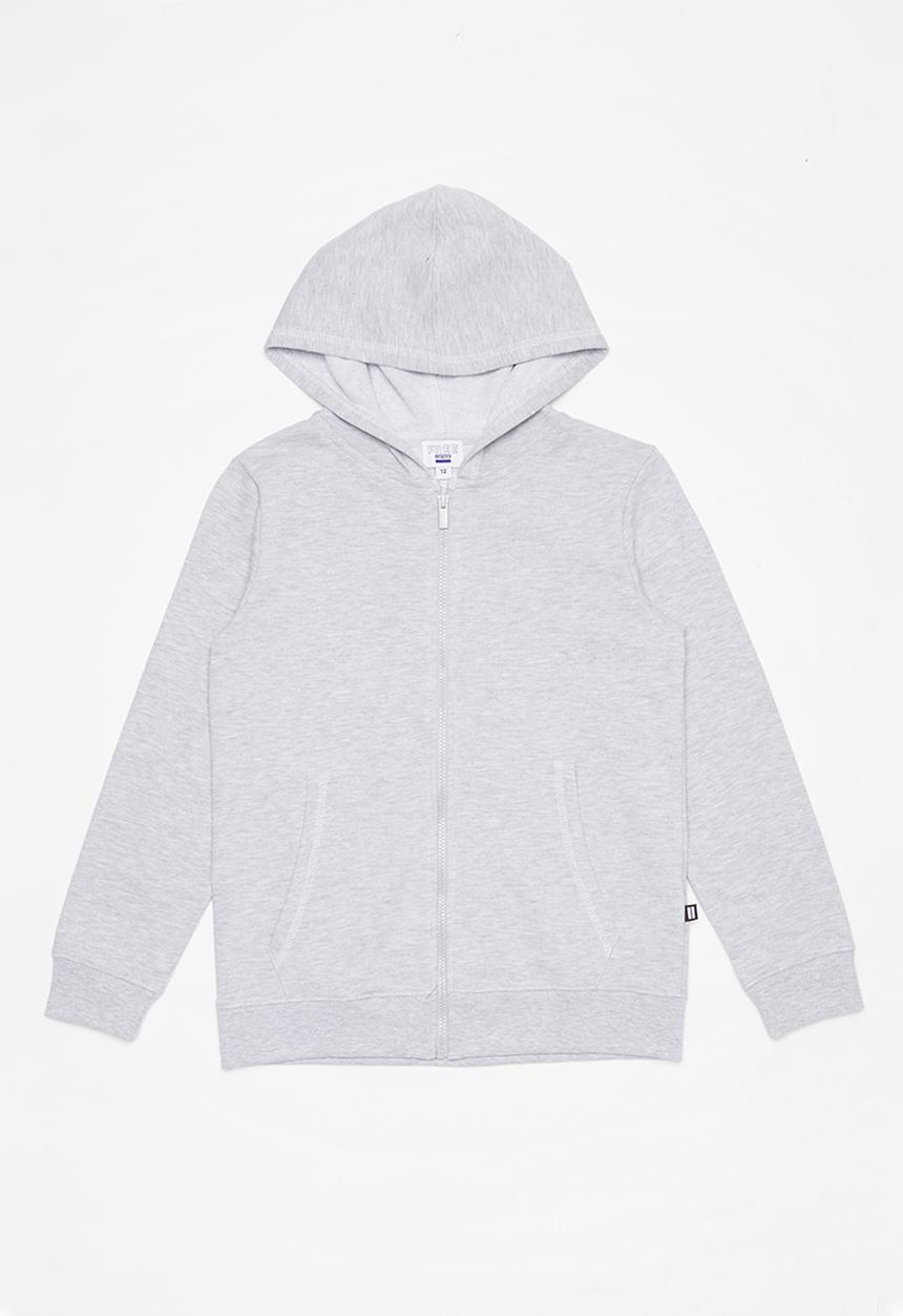 Free by Cotton On - Zip through hoodie - grey
