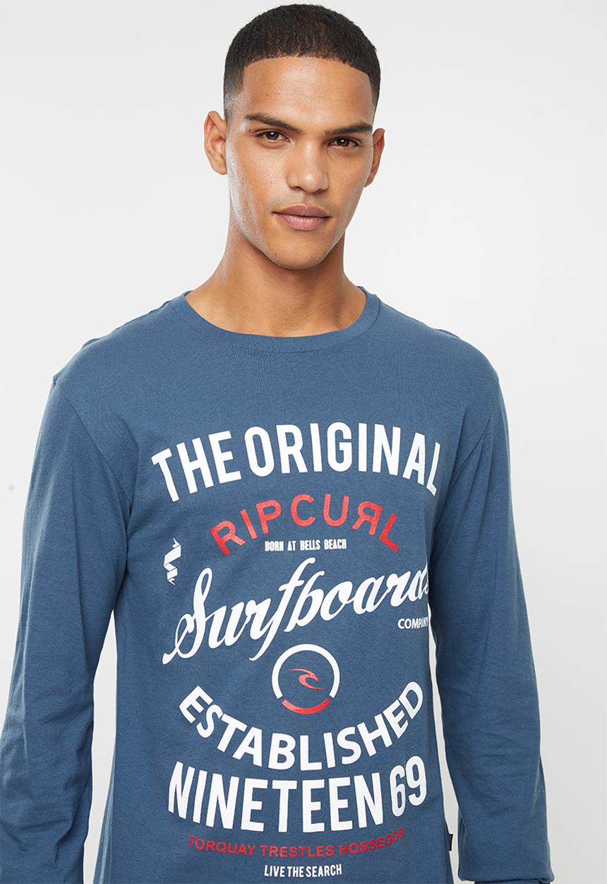 Rip Curl - Midnight long sleeve tee - navy