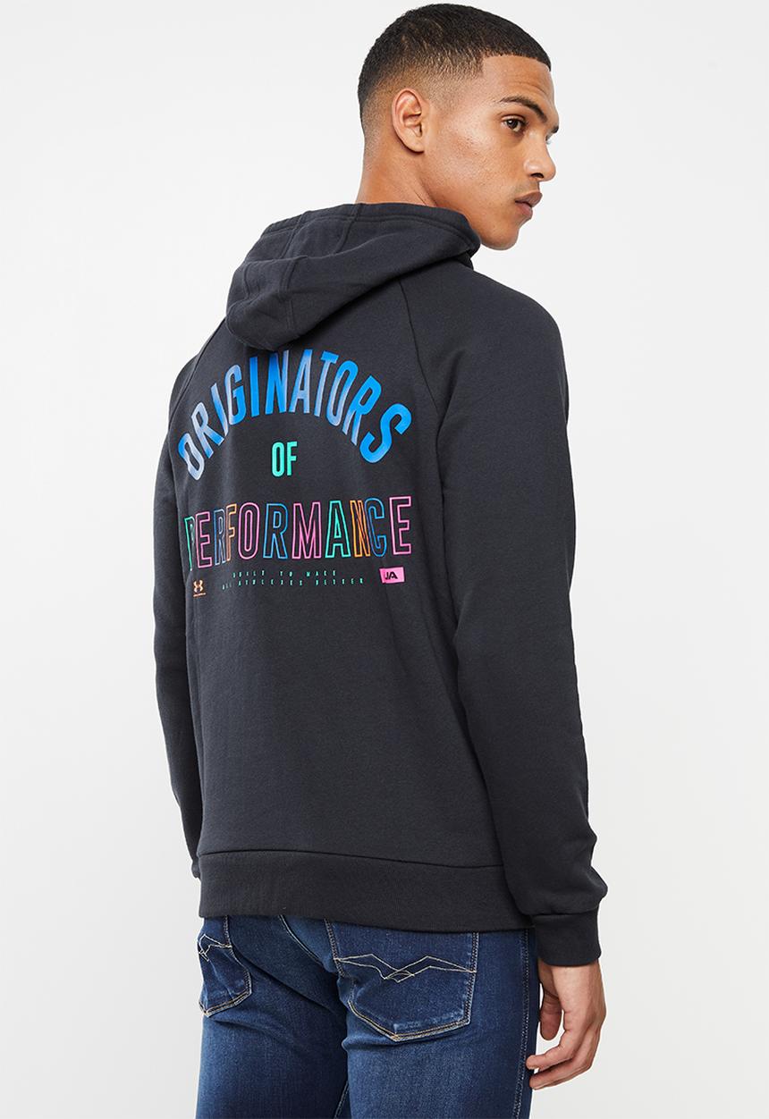 Under Armour - Rival originators hoodie - black