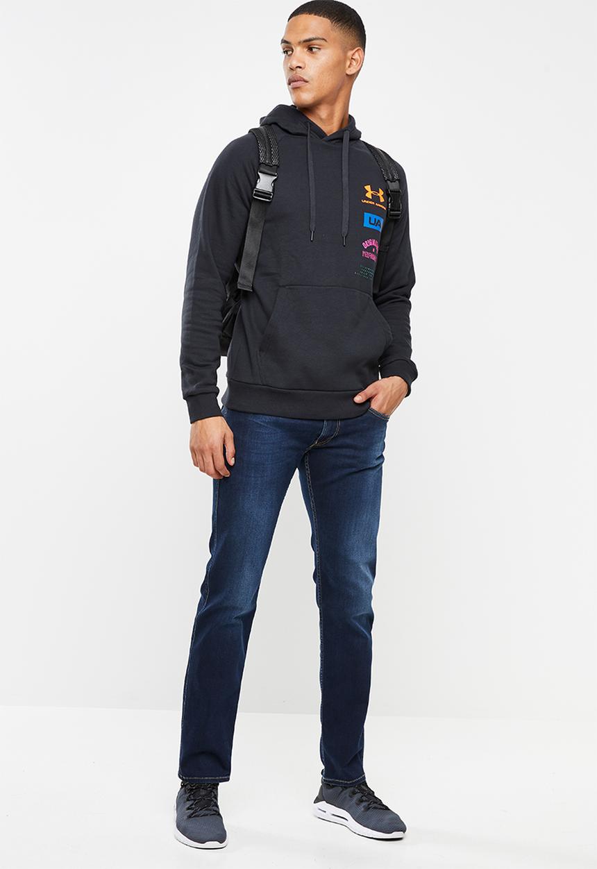 Under Armour - Rival originators hoodie - black