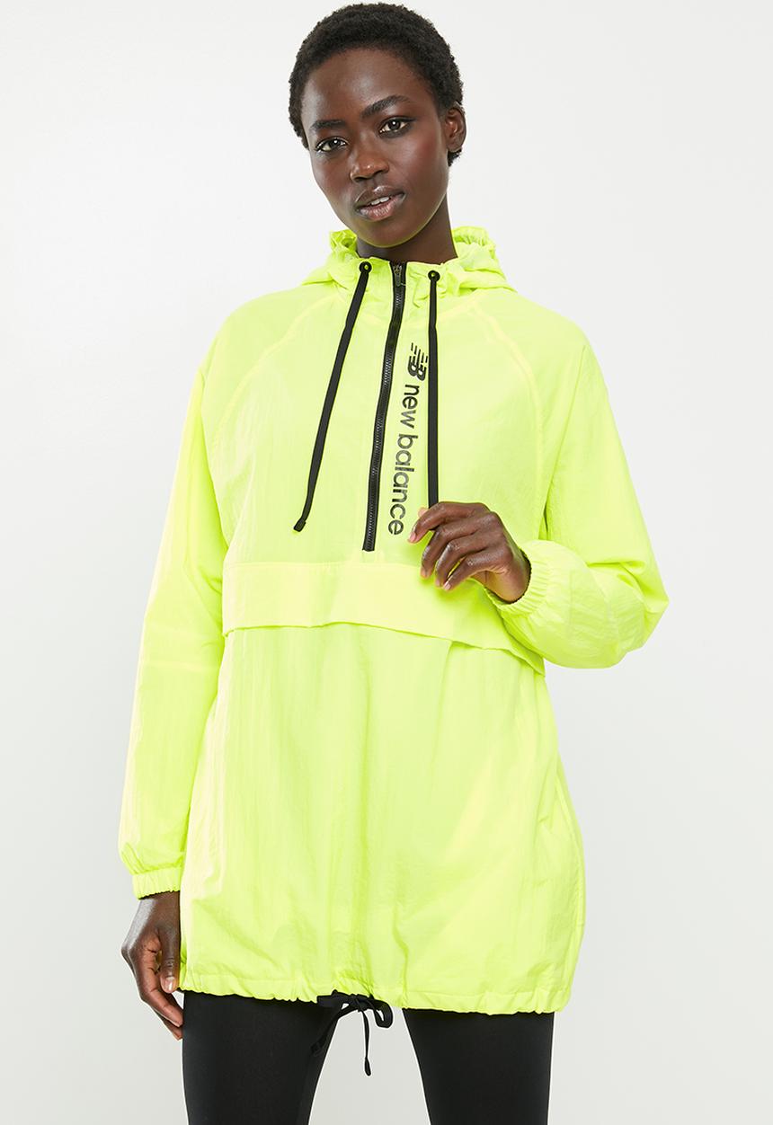 New Balance  - Optiks windbreaker - yellow