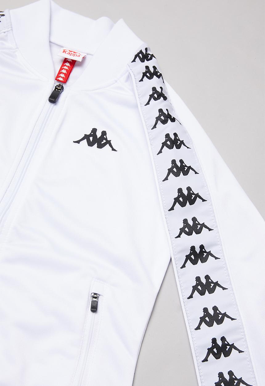 KAPPA - Banda bomber slim - white