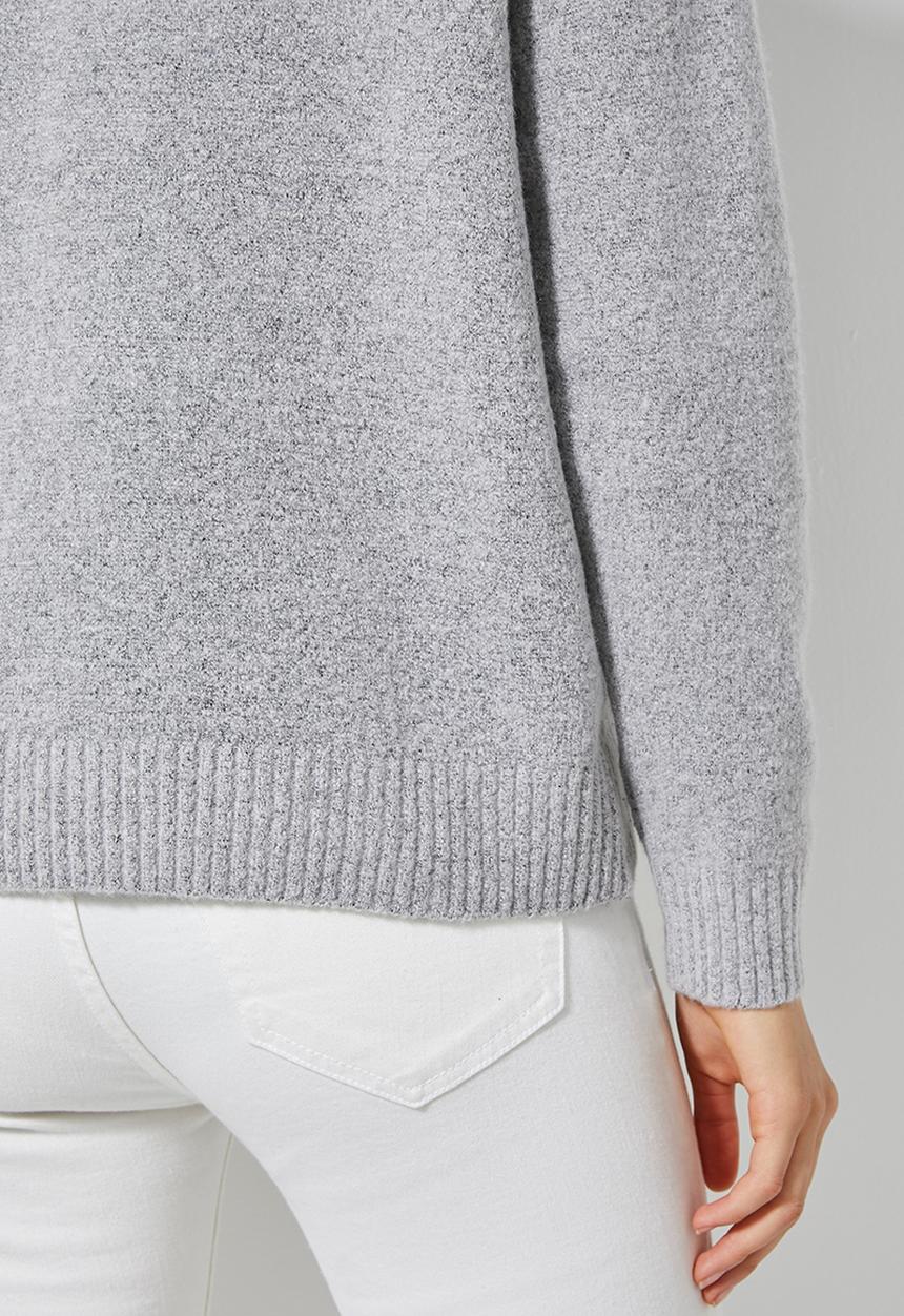 Superbalist - Lofty funnel neck - light grey 