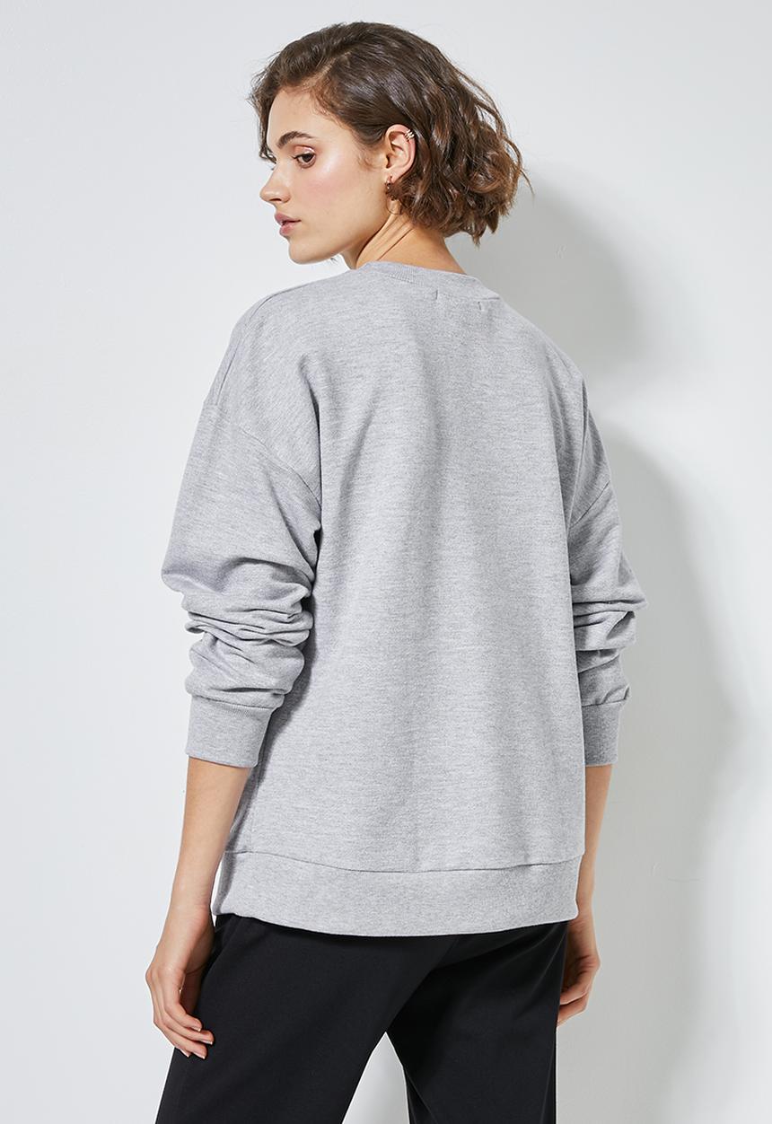 Superbalist - Crew neck sweat - light grey 