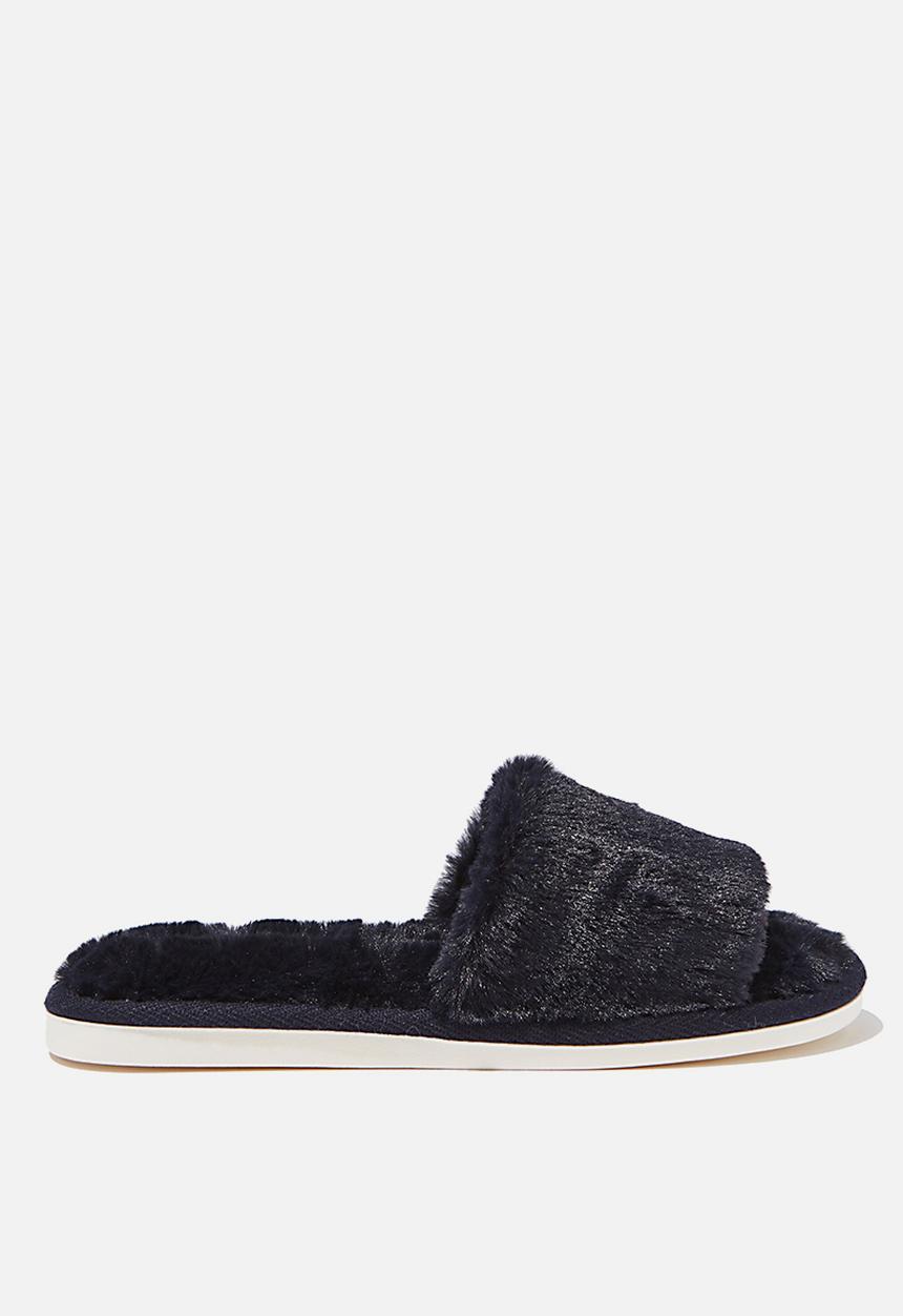 Cotton On - Emma slide slipper - navy