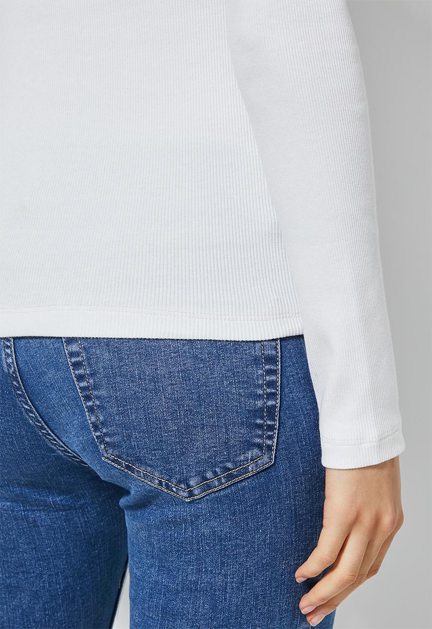 Superbalist - 2 Pack rib poloneck - charcoal & white 
