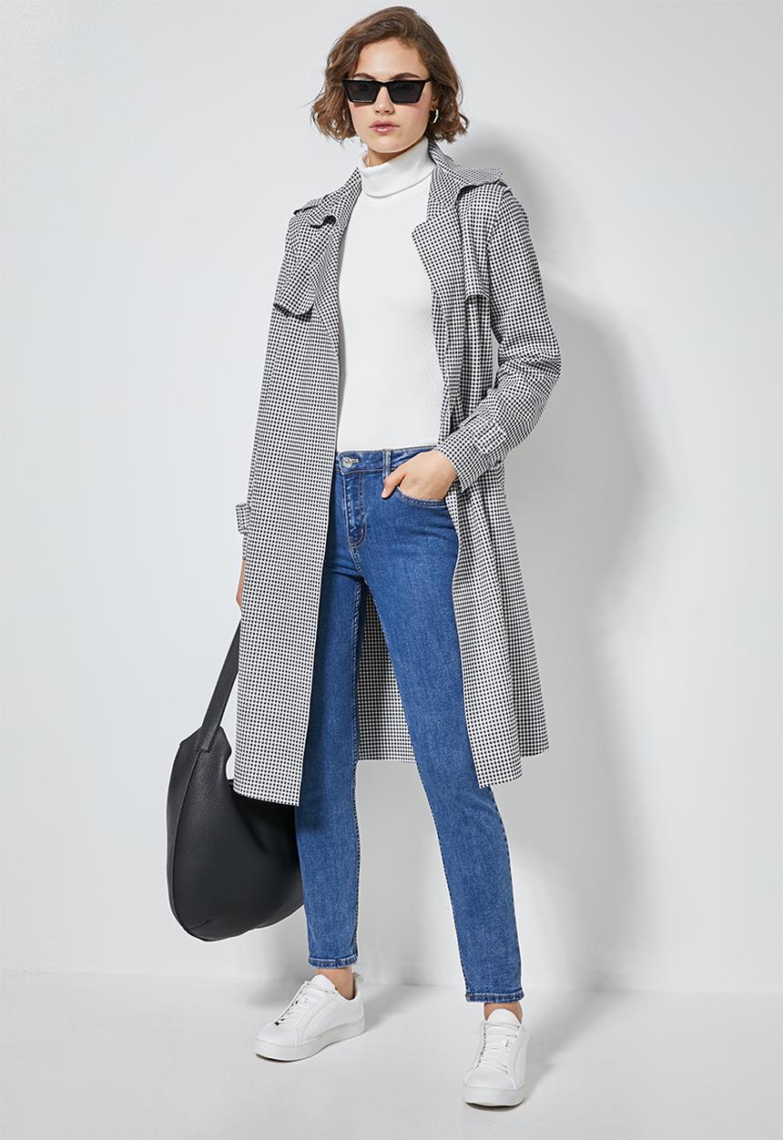 Superbalist - 2 Pack rib poloneck - charcoal & white 