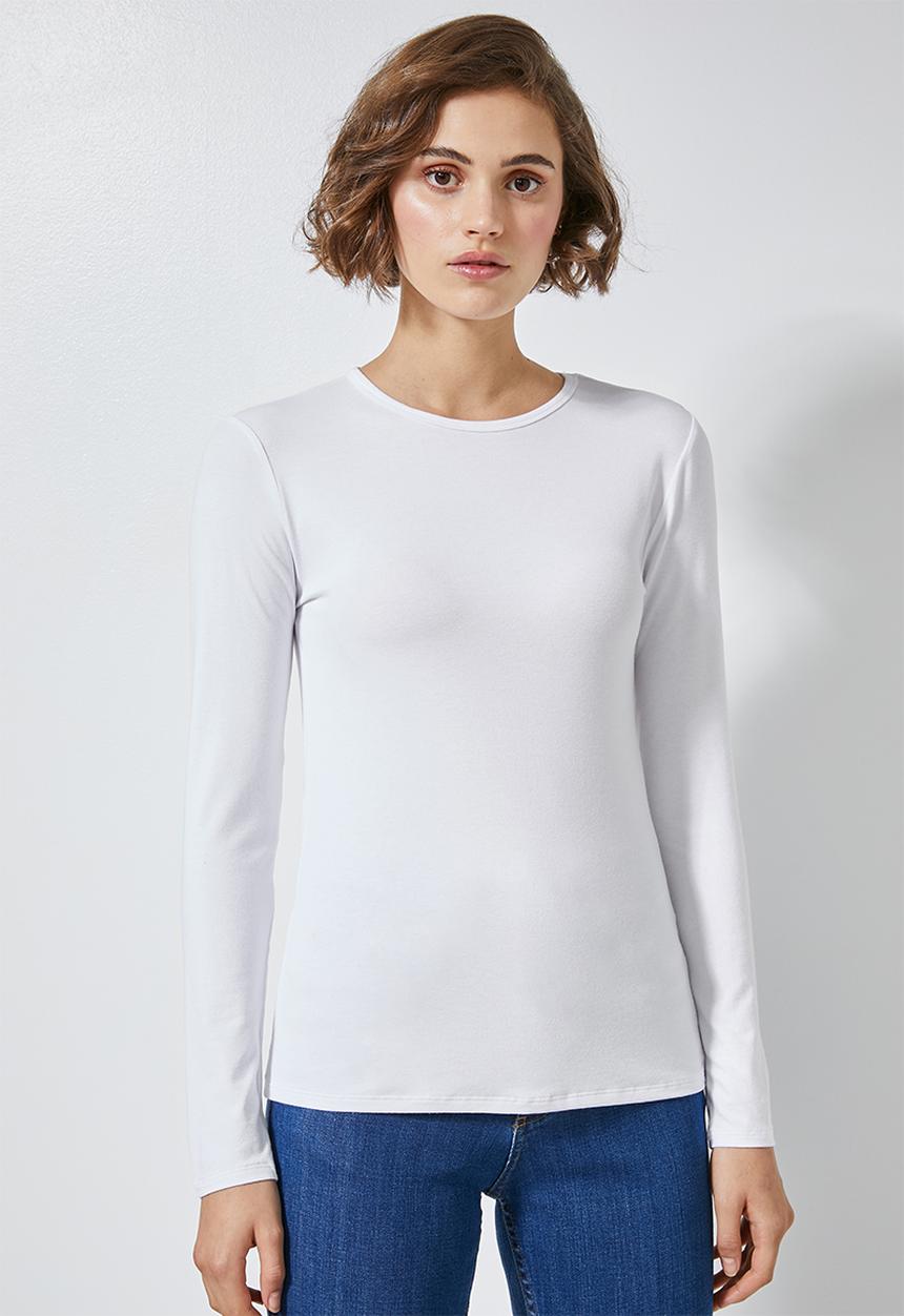 Superbalist - 2 Pack long sleeve crew neck tee - black & white