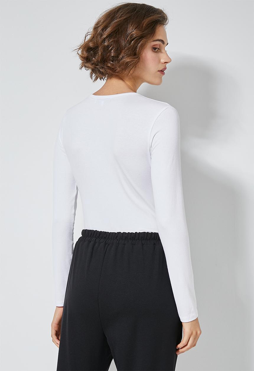 Superbalist - 2 Pack long sleeve crew neck tee - charcoal & white