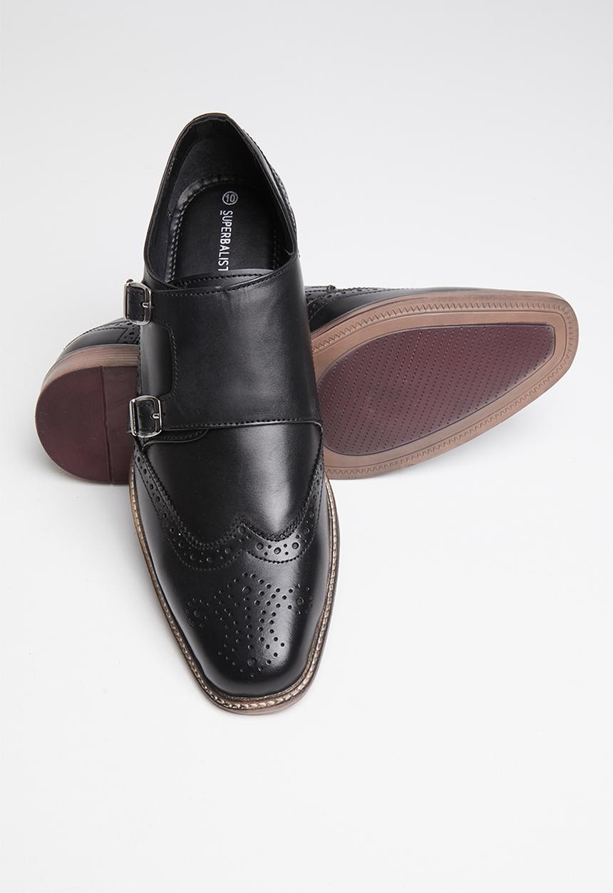 Superbalist - Lex leather brogue - black