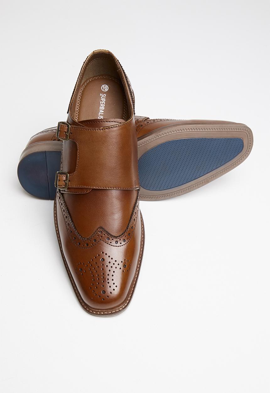 Superbalist - Lex leather brogue - tan