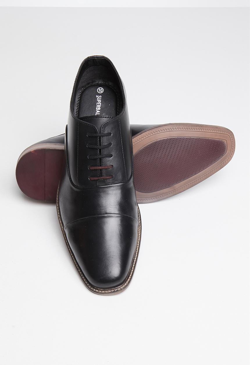 Superbalist - Nathi leather oxford - black