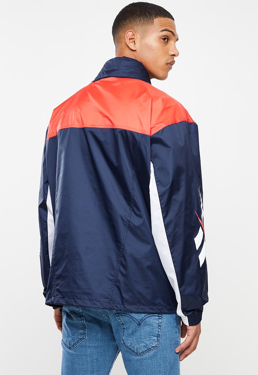 Reebok - Classic woven windbreaker - navy