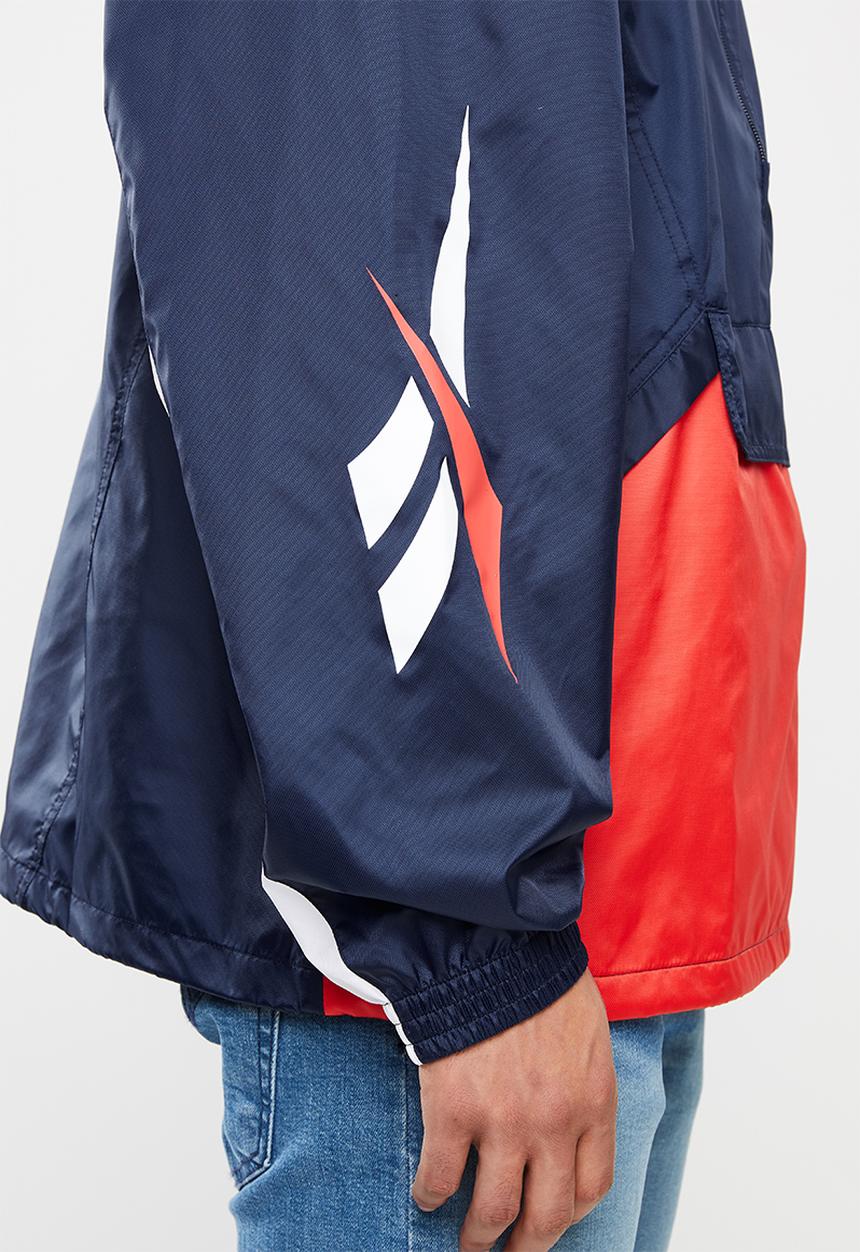 Reebok - Classic woven windbreaker - navy