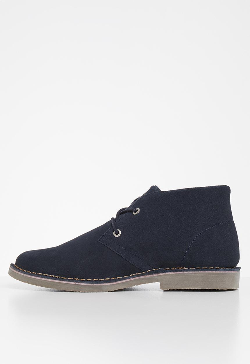 JEEP - Suede felt skoen boot - navy