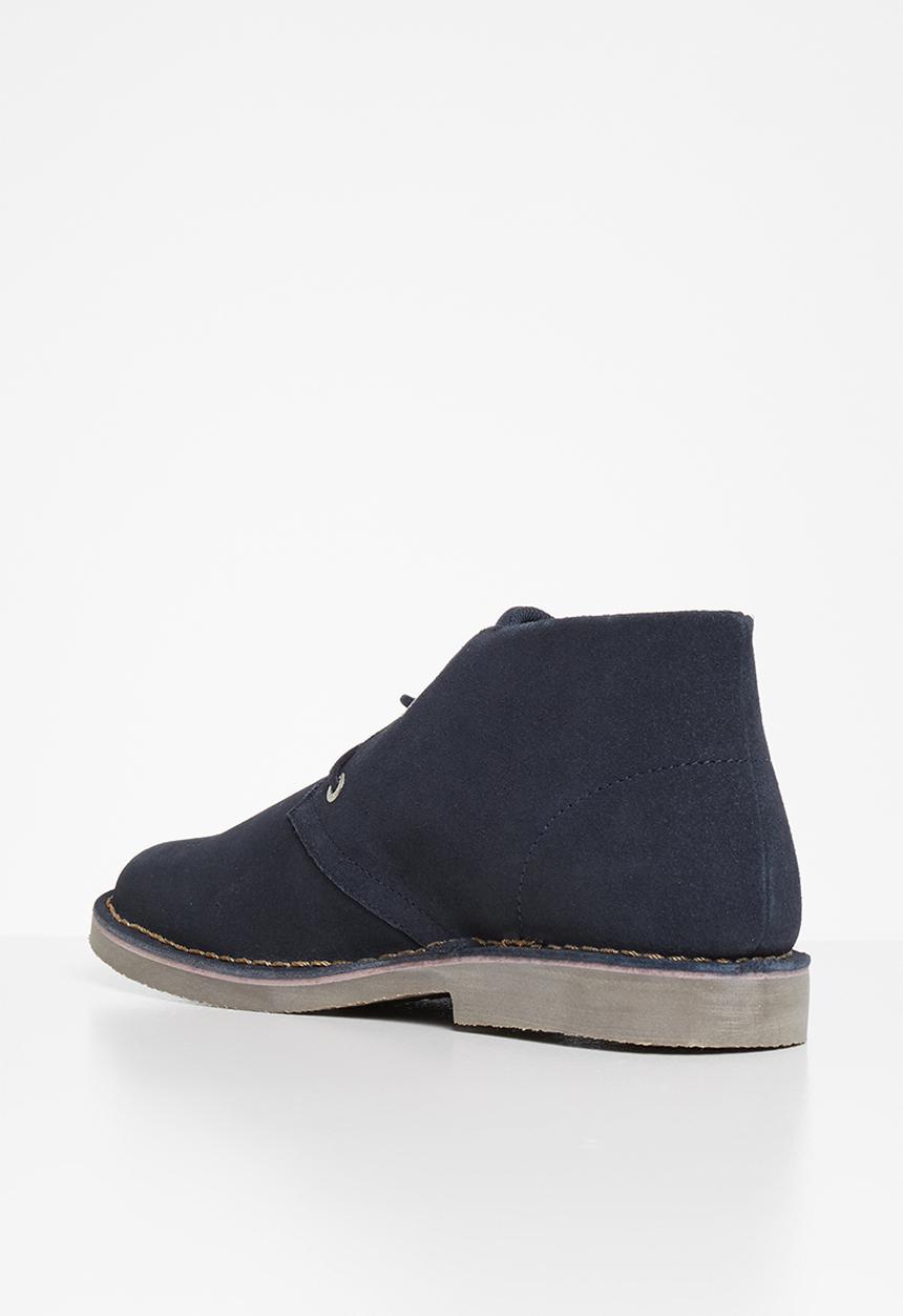 JEEP - Suede felt skoen boot - navy