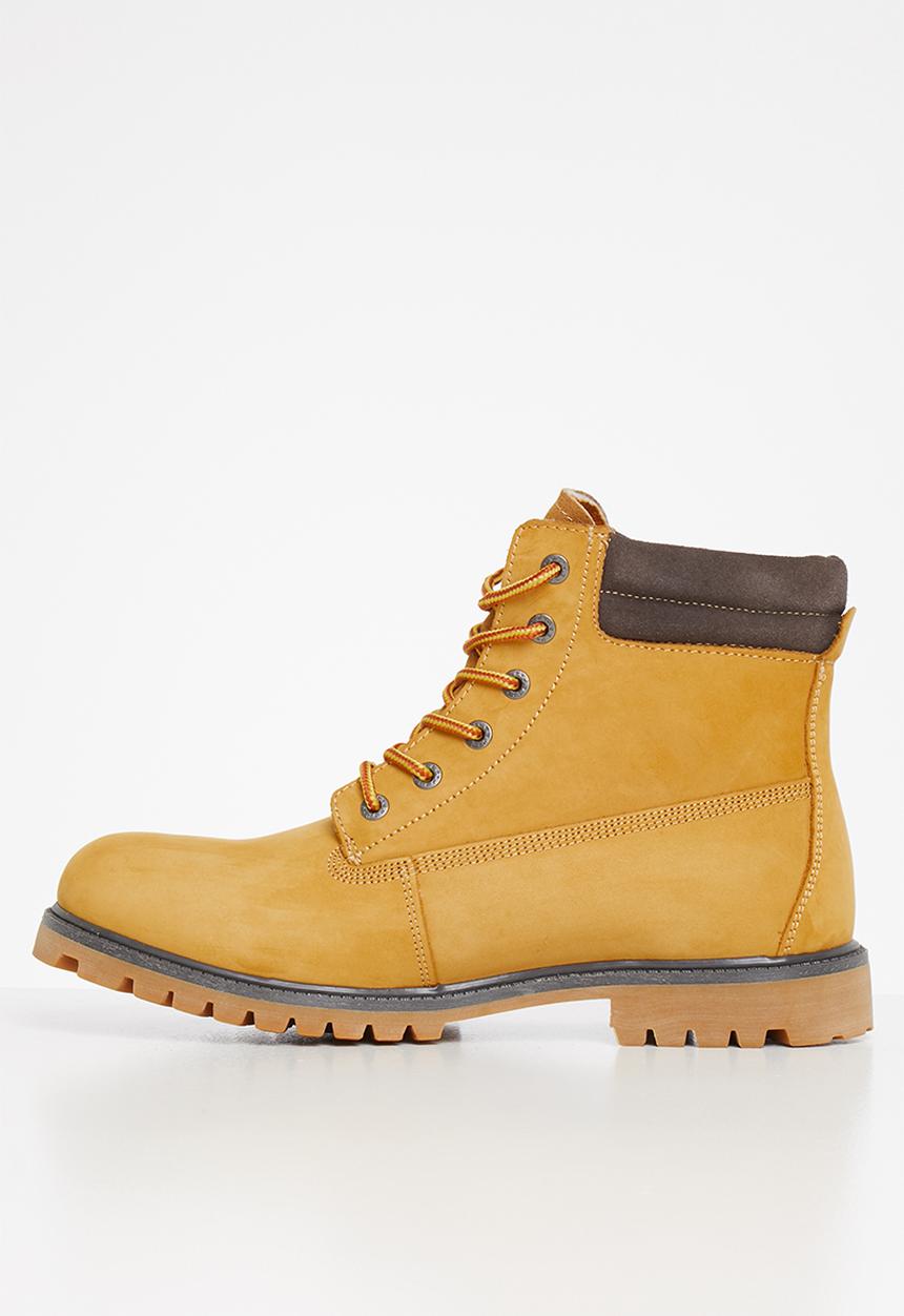 JEEP - Leather ruggered boot - honey