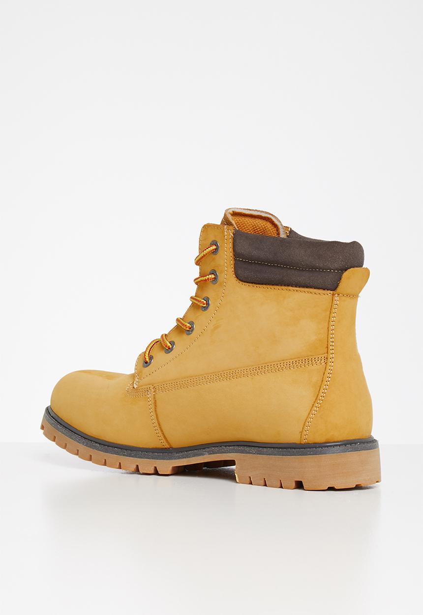 JEEP - Leather ruggered boot - honey
