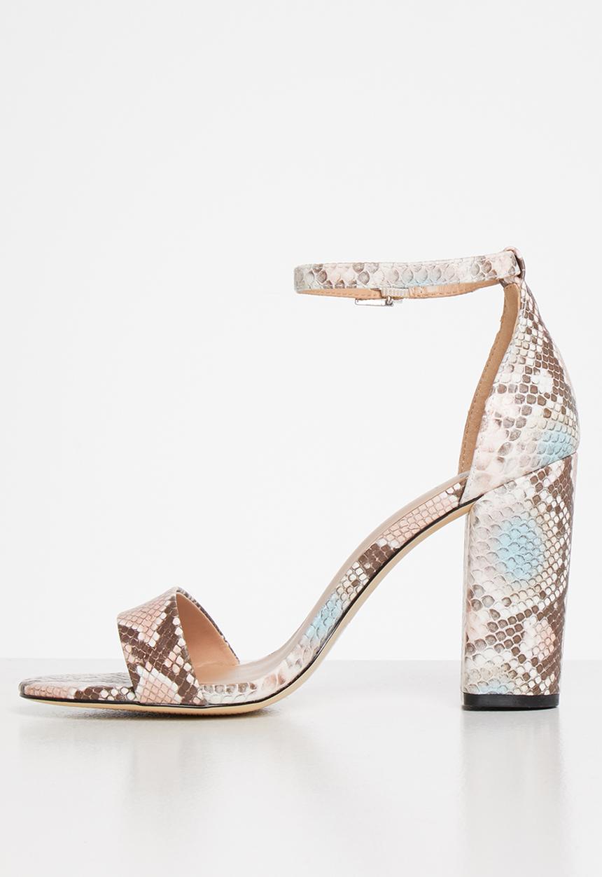 Call It Spring - Tayvia heel - multi