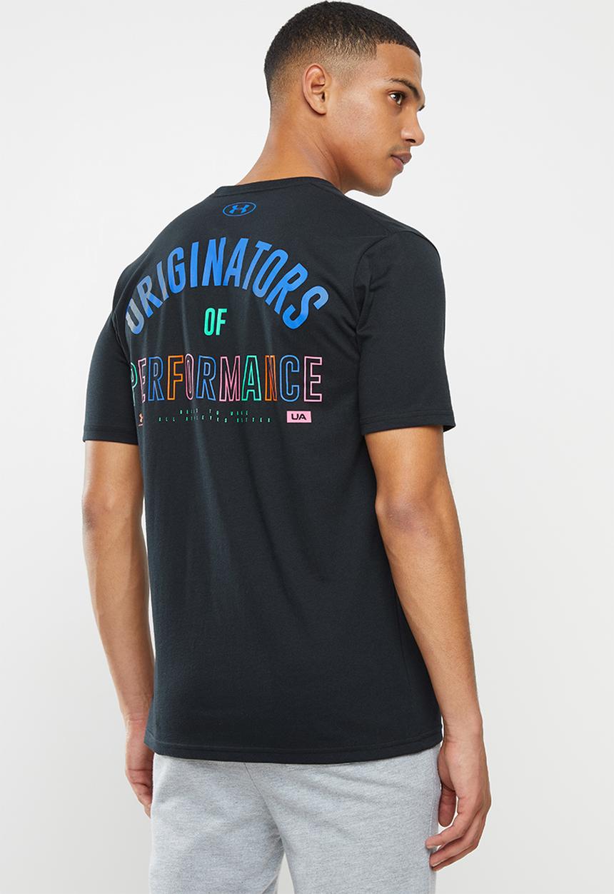 Under Armour - Originators back tee - black