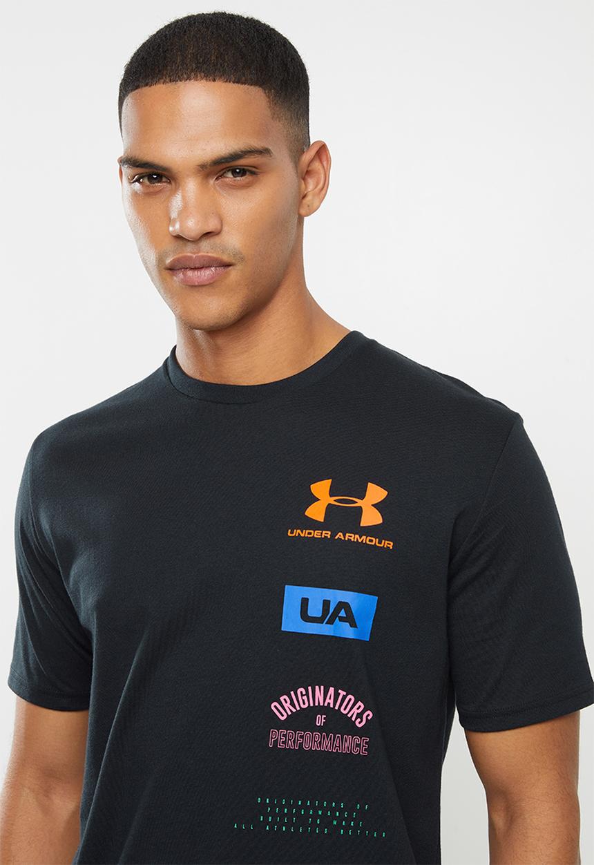 Under Armour - Originators back tee - black