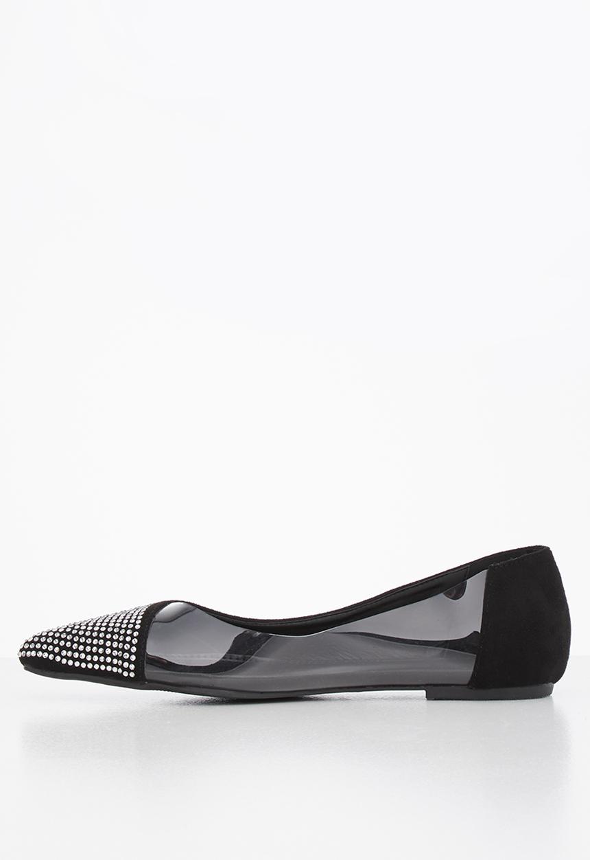SISSY BOY - Daily flirt bling & patent pump - black