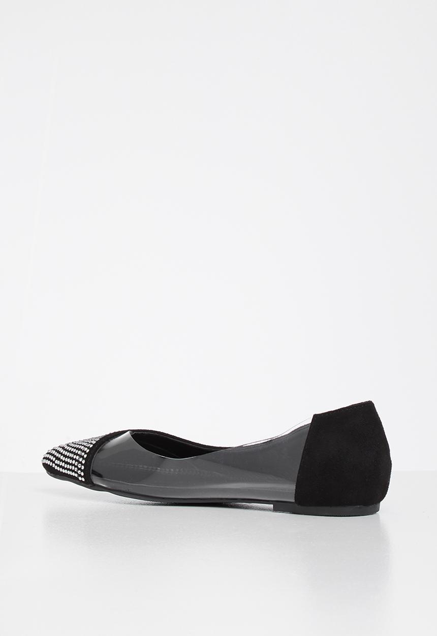 SISSY BOY - Daily flirt bling & patent pump - black