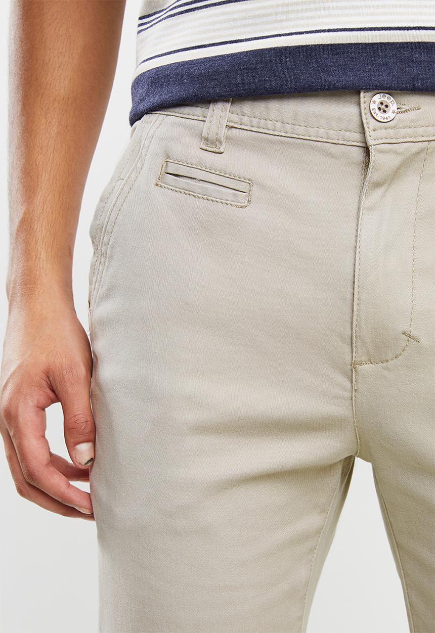 JEEP - Base chino - stone