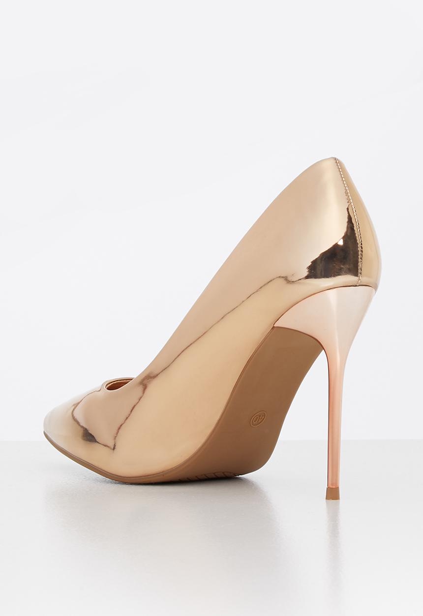 SISSY BOY - Patiently patent court heel - gold