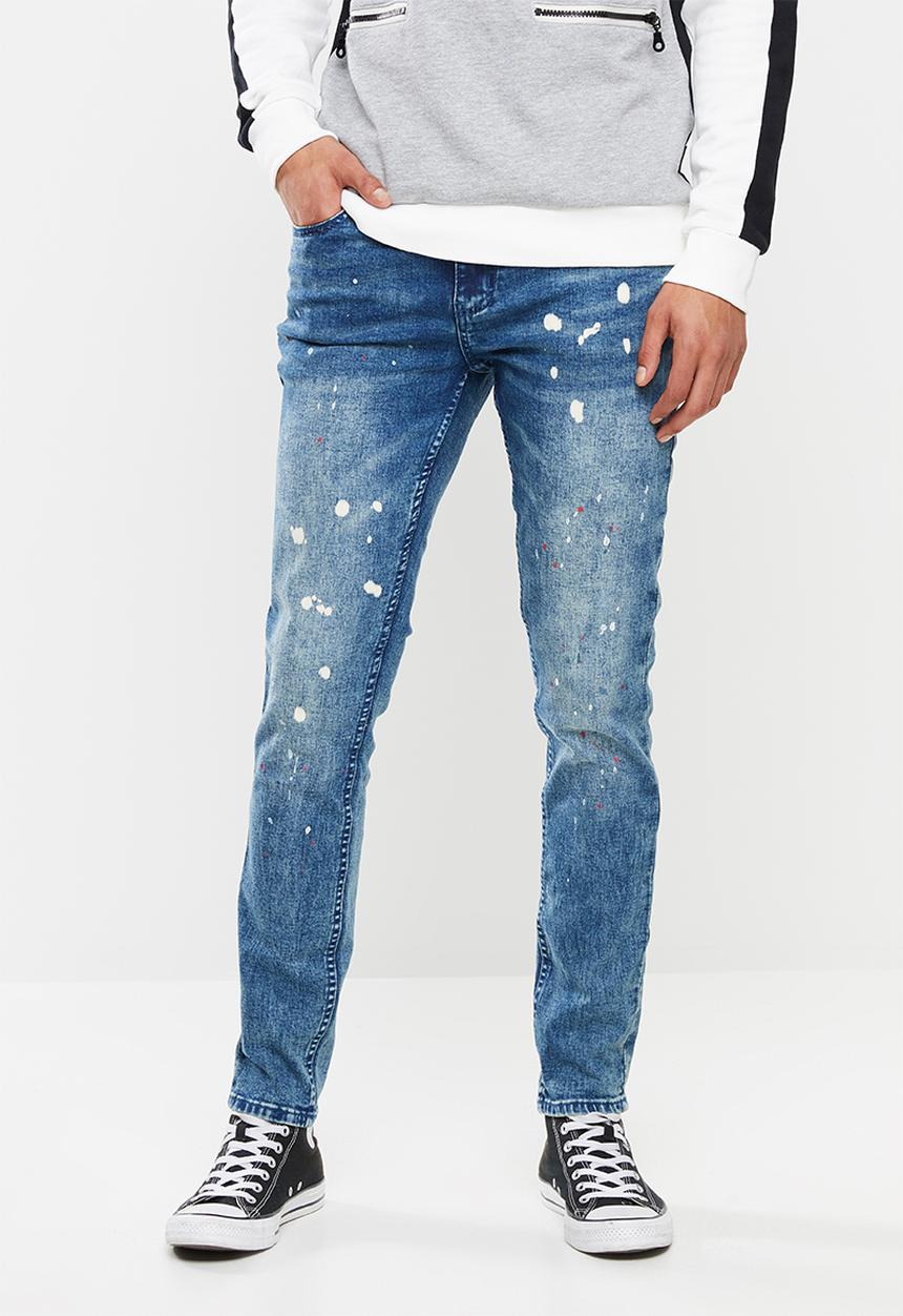 S.P.C.C - Ocean current premium trench jeans - blue
