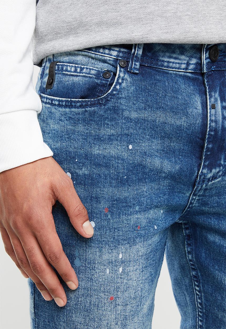 S.P.C.C - Ocean current premium trench jeans - blue