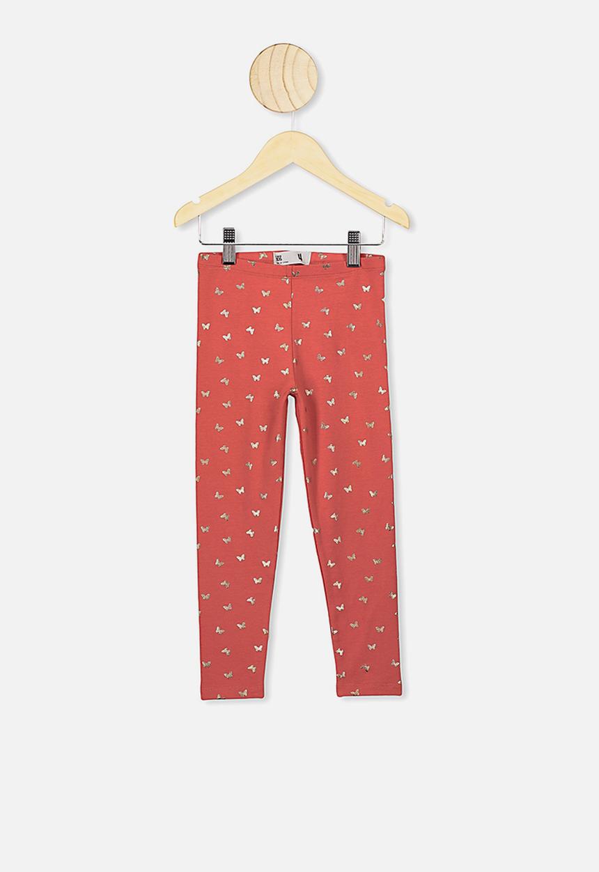 Cotton On - Huggie tights - pink & rose gold 