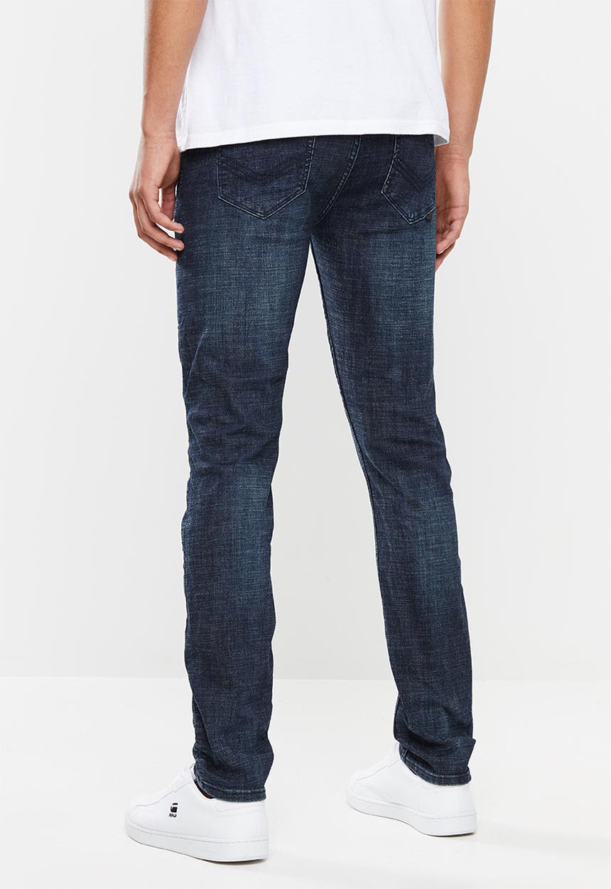 S.P.C.C - Classic rinse signature feather jeans - dark blue