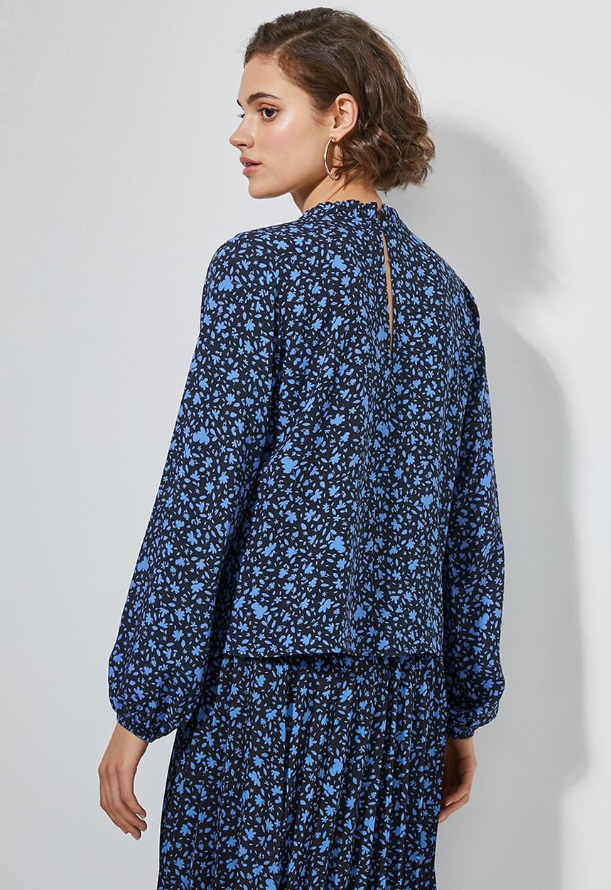 Superbalist - Pie crust shell - black & blue 
