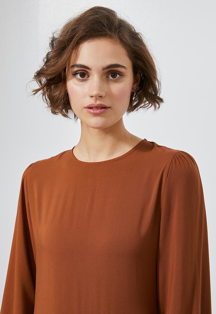 Superbalist - Tiered dress - rust